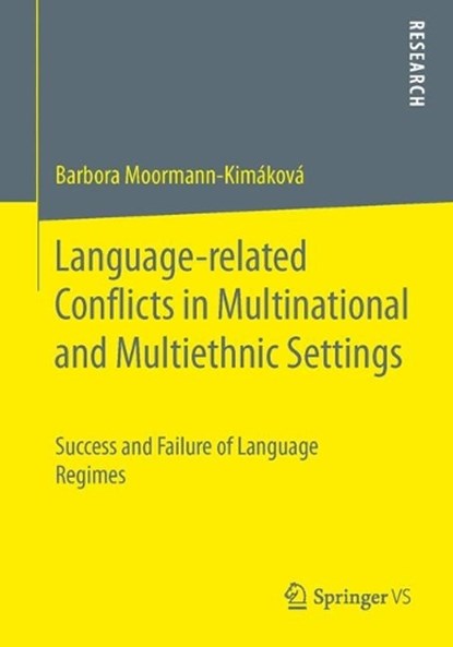 Language-related Conflicts in Multinational and Multiethnic Settings, niet bekend - Paperback - 9783658111748