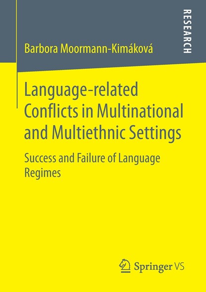 Language-related Conflicts in Multinational and Multiethnic Settings, niet bekend - Paperback - 9783658111748