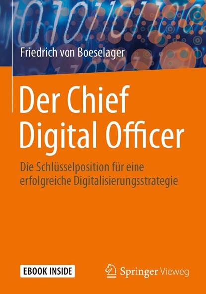 Der Chief Digital Officer, Friedrich von Boeselager - Paperback - 9783658179809