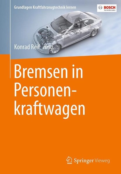 Bremsen in Personenkraftwagen, Konrad Reif - Paperback - 9783658180966