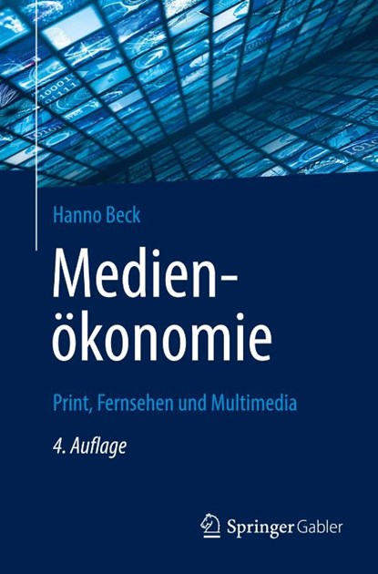 Medienökonomie, Hanno Beck - Paperback - 9783658365325