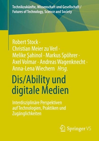 Dis/Ability und digitale Medien, Robert Stock ; Christian Meier zu Verl ; Melike Sahinol - Paperback - 9783658467234