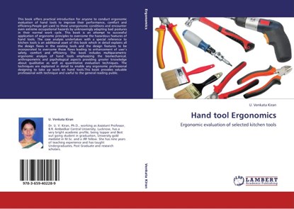 Hand tool Ergonomics, Venkata Kiran U - Paperback - 9783659402289
