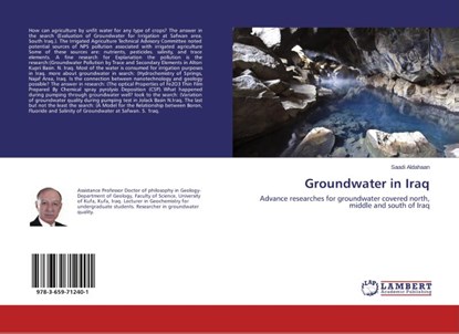 Groundwater in Iraq, Saadi Aldahaan - Paperback - 9783659712401