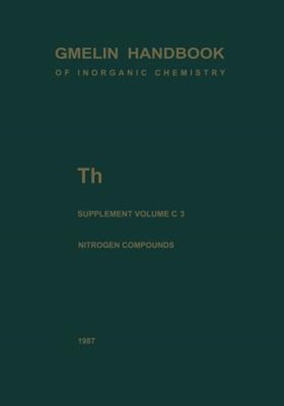 Th Thorium, BENZ,  R. - Paperback - 9783662063323