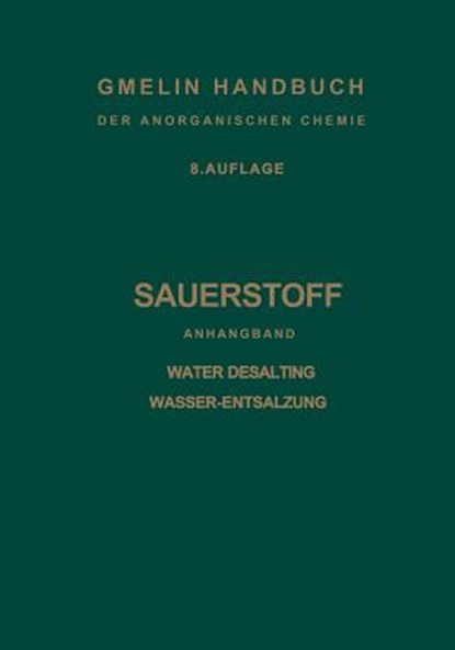 Sauerstoff, DELYANNIS,  Anthony A. - Paperback - 9783662133385