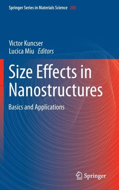 Size Effects in Nanostructures, niet bekend - Gebonden - 9783662444788