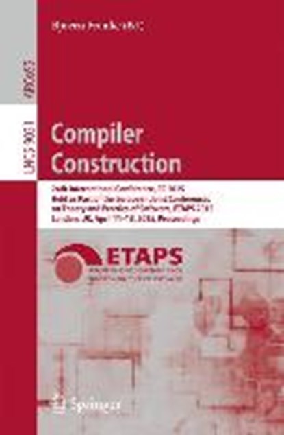 Compiler Construction, FRANKE,  Bjoern - Paperback - 9783662466629