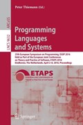 Programming Languages and Systems | Peter Thiemann | 