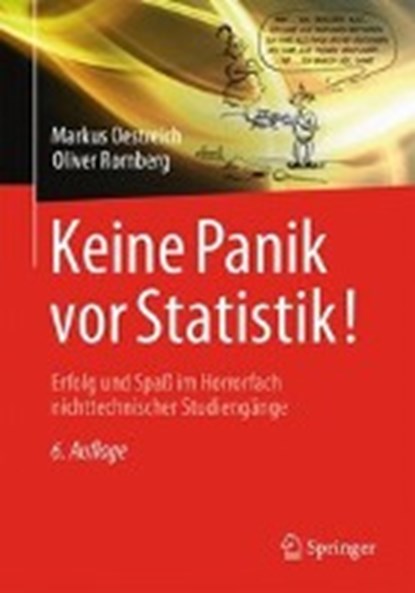 Keine Panik vor Statistik!, OESTREICH,  Markus ; Romberg, Oliver - Paperback - 9783662567975