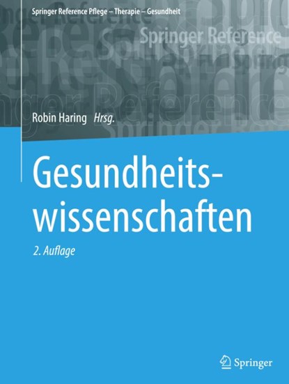Gesundheitswissenschaften, Robin Haring - Gebonden - 9783662652183