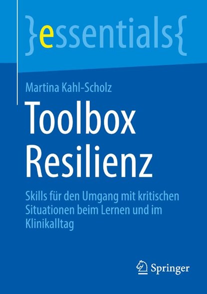 Toolbox Resilienz, Martina Kahl-Scholz - Paperback - 9783662712467