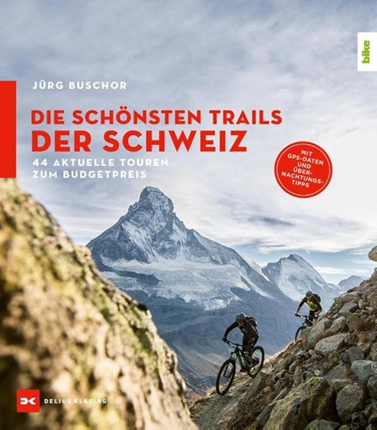 Die schönsten Trails der Schweiz, Jürg Buschor - Paperback - 9783667116680