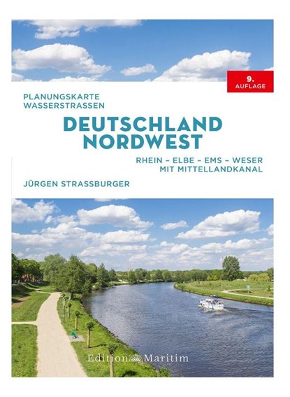 Planungskarte Wasserstraßen Deutschland Nordwest, Jürgen Straßburger - Paperback - 9783667131614