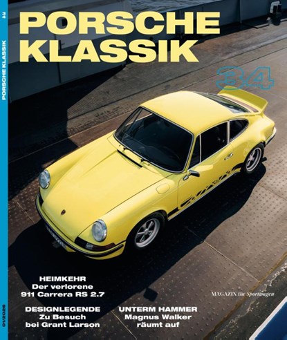 Porsche Klassik 01/2026 Nr. 34, niet bekend - Gebonden - 9783667132918