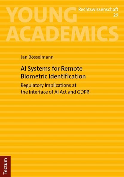 AI Systems for Remote Biometric Identification, Bösselmann - Paperback - 9783689006181
