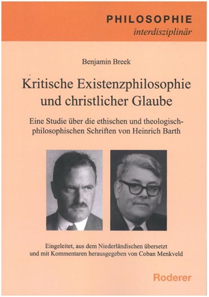 Kritische Existenzphilosophie und christlicher Glaube, Benjamin Breek - Paperback - 9783689100643