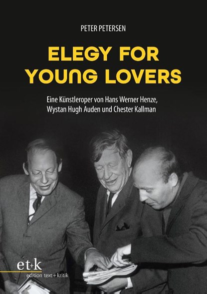 Elegy for Young Lovers, Peter Petersen - Paperback - 9783689302160