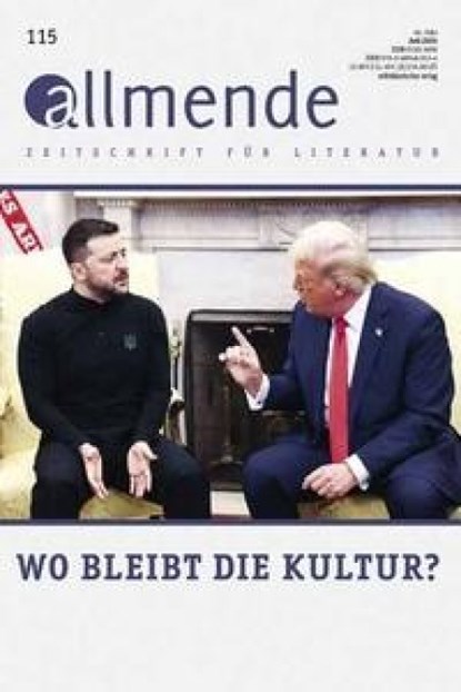 Allmende 115 - Zeitschrift für Literatur, Hansgeorg Schmidt-Bergmann ; Karlsruhe Literarische Gesellschaft ; Matthias Walz - Paperback - 9783689480196