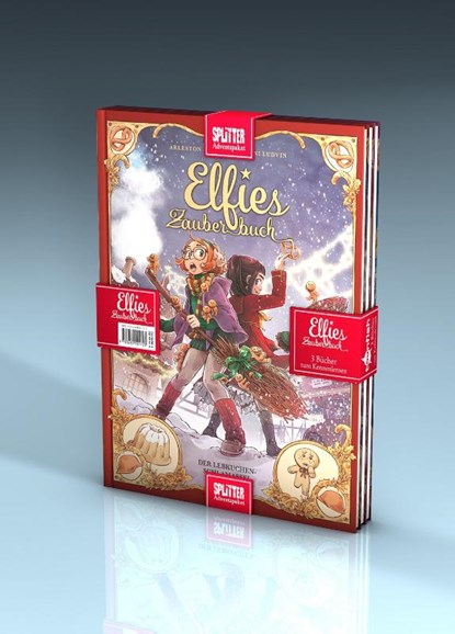 Elfies Zauberbuch Adventspaket: Die ersten drei Abenteuer der Nachwuchshexe, Christophe Arleston ; Audrey Alwett - Gebonden - 9783689501723