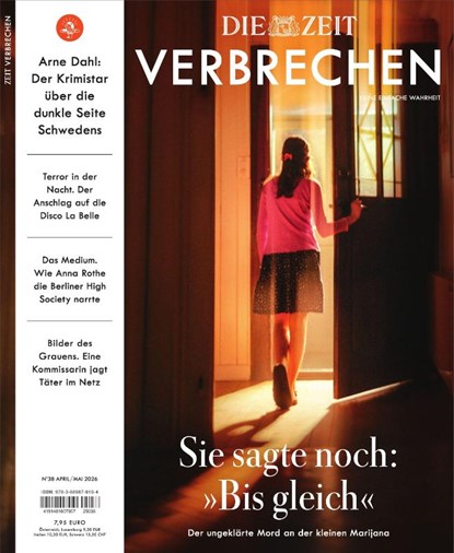 ZEIT Verbrechen 38/26, Zeitverlag Gerd Bucerius GmbH & Co. KG - Gebonden - 9783689876678