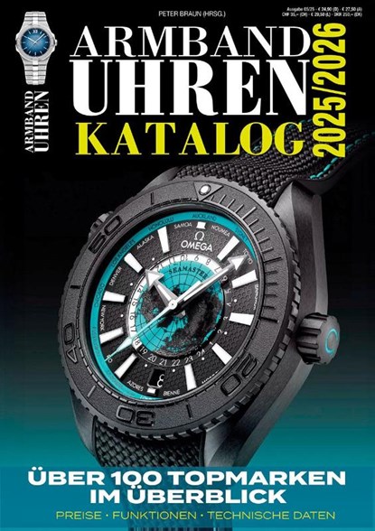 Armbanduhren Katalog 2025/2026, Peter Braun - Paperback - 9783690190565