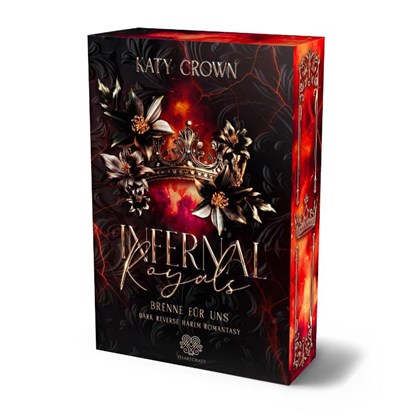Infernal Royals - Brenne für uns (Dark Reverse Harem Romantasy) Band 1, Katy Crown - Paperback - 9783690280150