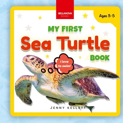 My First Sea Turtle Book, Jenny Kellett - Gebonden - 9783690630061