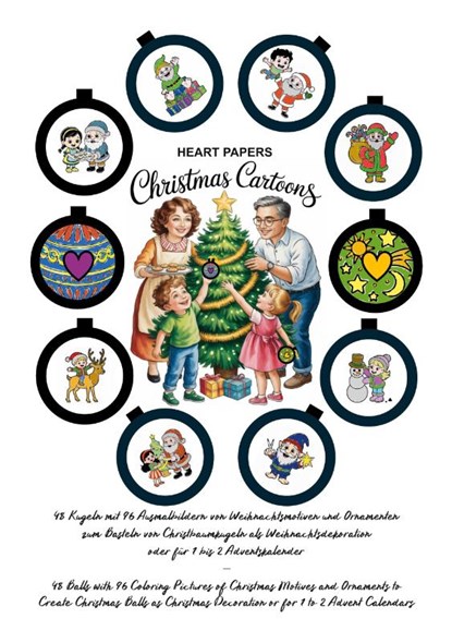Christmas Cartoons, Heart Papers - Paperback - 9783695102297