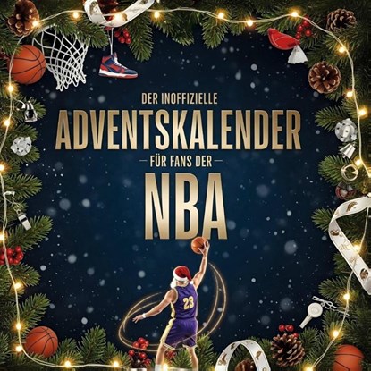 Der inoffizielle Adventskalender für Fans der NBA, Jonas Werner - Paperback - 9783695307401