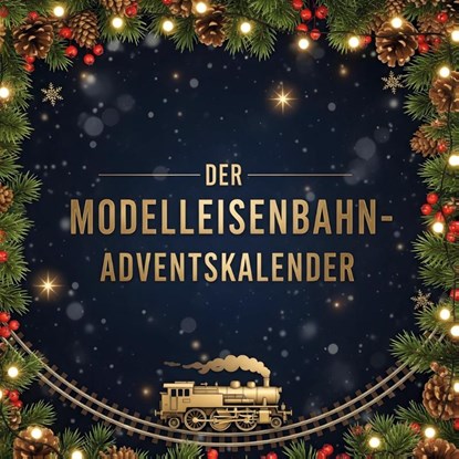 Der Modelleisenbahn-Adventskalender, Isabella Münch - Paperback - 9783695310883