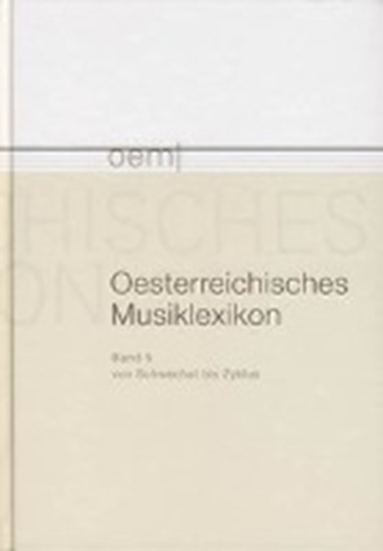 Österreichisches Musiklexikon Band 5