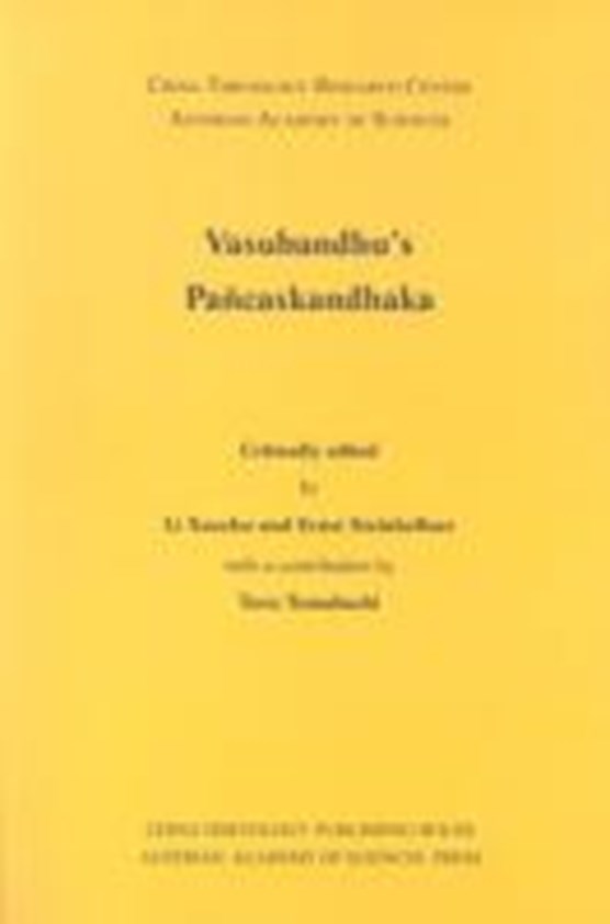 Vashubanhu`s Panacaskandhaka