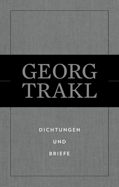 Dichtungen und Briefe, Georg Trakl - Paperback - 9783701313259