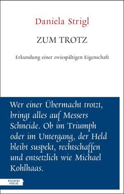 Zum Trotz, Daniela Strigl - Ebook - 9783701747474