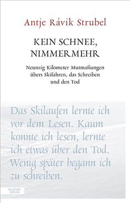 Kein Schnee, nimmermehr, Antje Rávik Strubel - Ebook - 9783701747610