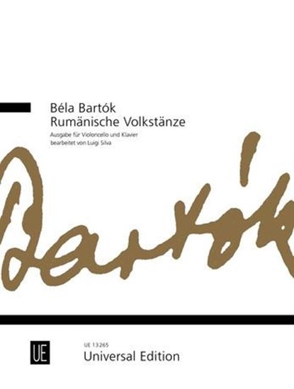 Rumänische Volkstänze, Béla Bartók - Gebonden - 9783702408961