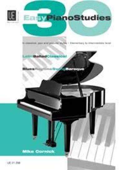 30 Easy Piano Studies, Mike Cornick - Gebonden - 9783702429102