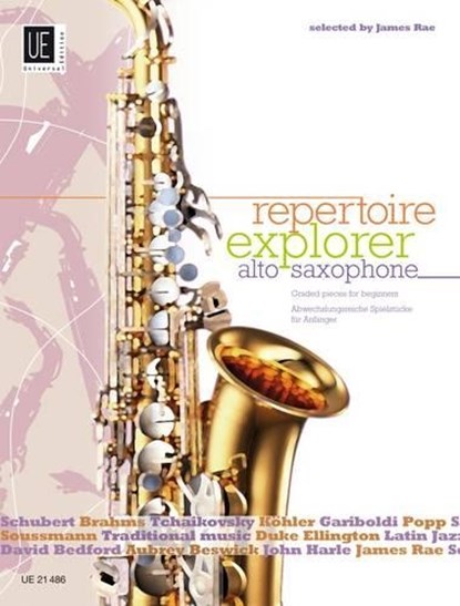 Repertoire Explorer - Alto Saxophone, niet bekend - Gebonden - 9783702467296