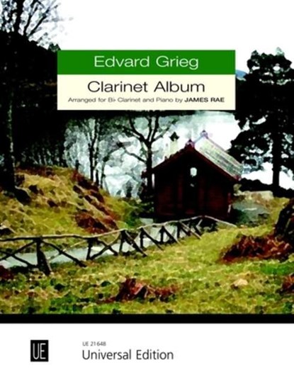 Clarinet Album für Klarinette und Klavier, Edvard Grieg - Gebonden - 9783702472153