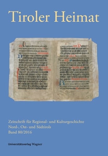 Tiroler Heimat 80 (2016), niet bekend - Ebook - 9783703009266