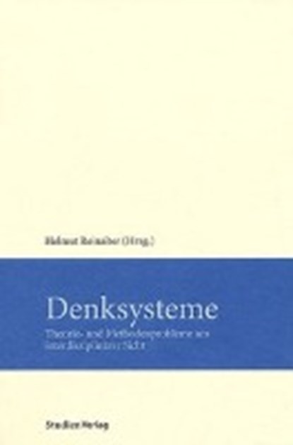 Denksysteme, REINALTER,  Helmut - Paperback - 9783706513777
