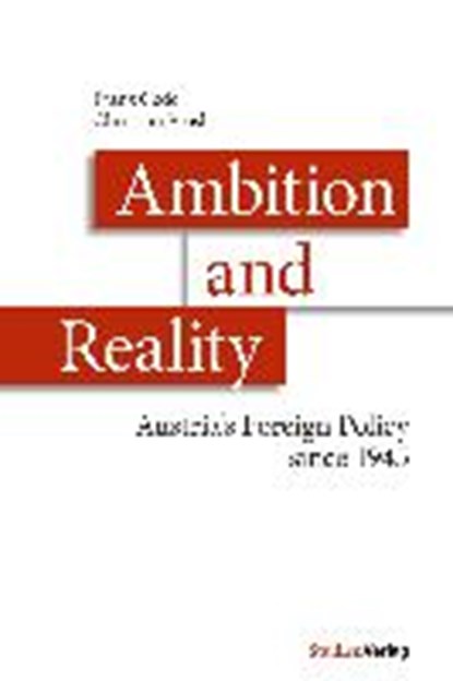 Ambition and Reality, CEDE,  Franz ; Prosl, Christian - Gebonden - 9783706555234