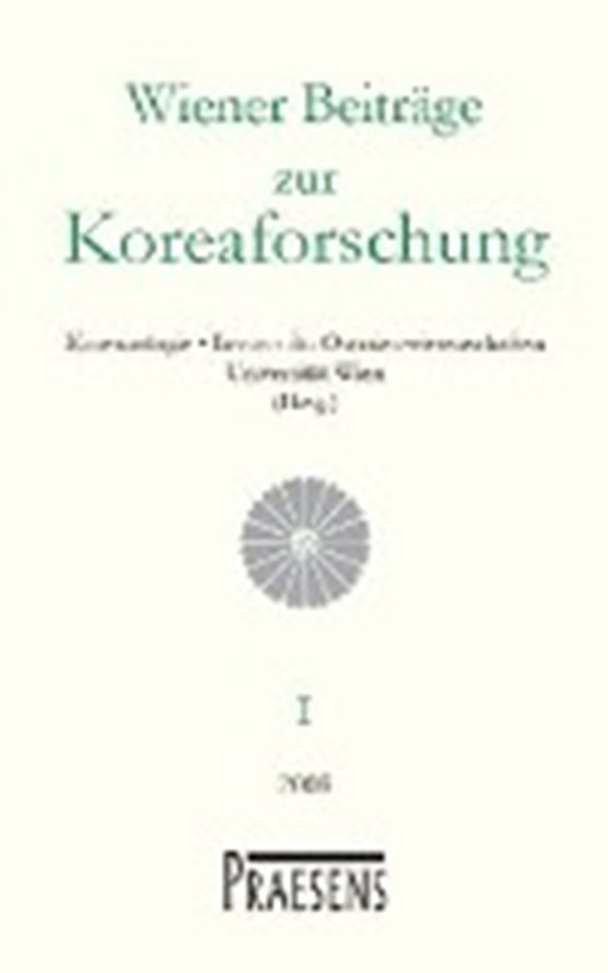 Wiener Beiträge zur Koreaforschung 01