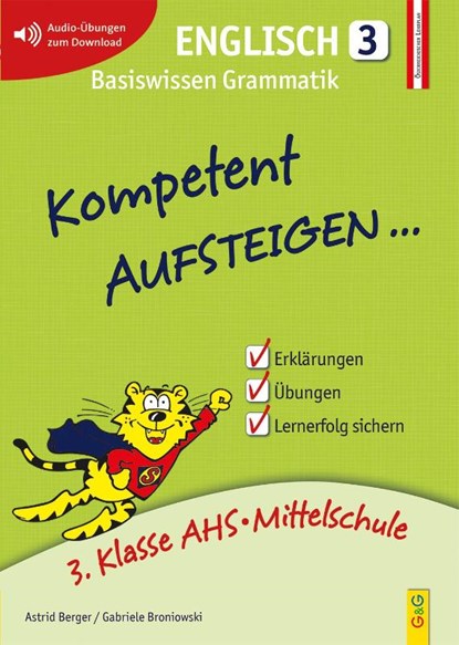 Kompetent Aufsteigen Englisch 3 mit Hörverständnis-CD, Astrid Berger ; Gabriele Broniowski - Paperback - 9783707418897