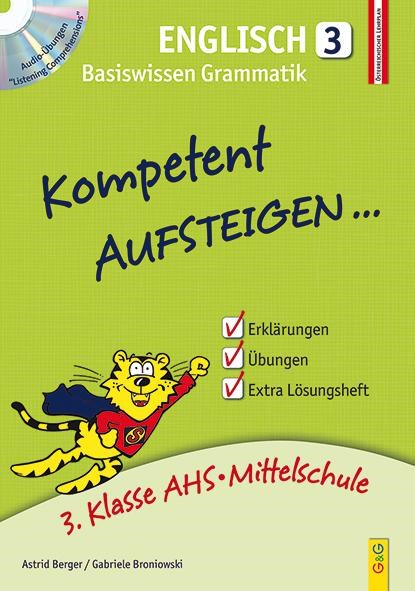 Kompetent Aufsteigen Englisch 3 mit Hörverständnis-CD, Astrid Berger ; Gabriele Broniowski - Paperback - 9783707418897