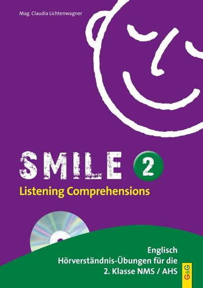 Smile - Listening Comprehension 2 mit CD, Claudia Lichtenwagner - Paperback - 9783707420616