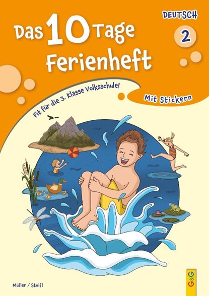 Das 10 Tage Ferienheft Deutsch 2, Verena Müller ; Erika Stoifl - Paperback - 9783707425413