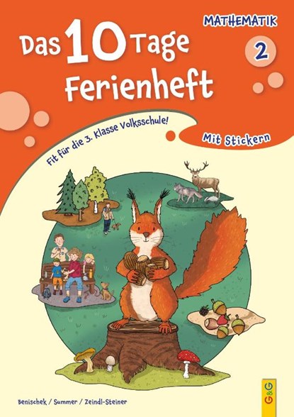 Das 10 Tage Ferienheft Mathematik 2, Isabella Benischek ; Anita Summer ; Regina VOL Zeindl-Steiner - Paperback - 9783707425451
