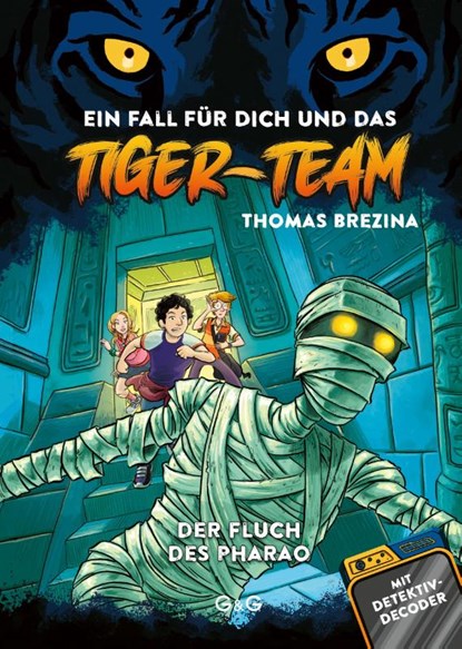 Tiger-Team - Der Fluch des Pharao, Thomas Brezina - Gebonden - 9783707426151